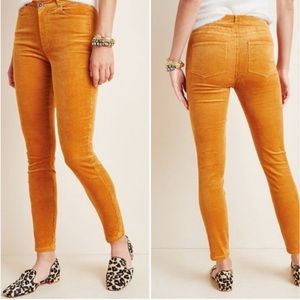 PAIGE Hoxton Skinny Ankle Corduroy Pants
